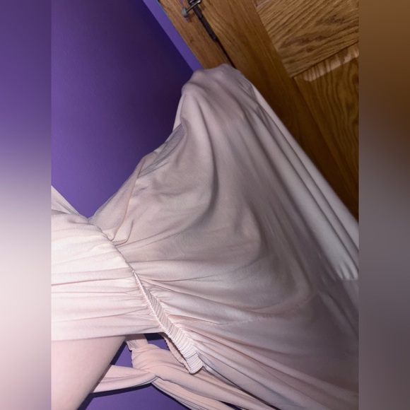 Peach Cream Infinity Dress - Picture 14 of 16